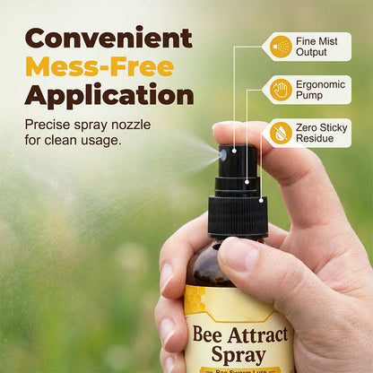 🌺 A kerted virágai nem hoznak elegendő termést? – Ez a spray természetes összetevőkkel csalogatja a méheket és más beporzókat!