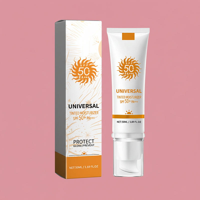 ☀️ Színezett sminkalapozó naptejjel – SPF 50+ – Egy lépésben fed és véd!