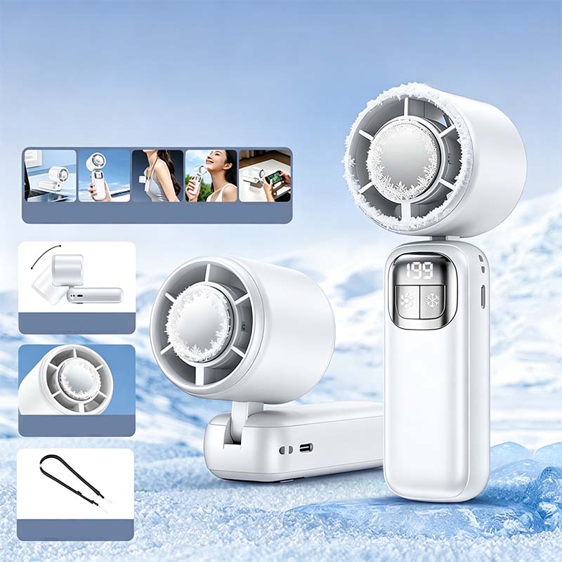 🥵 A hagyományos ventilátorok nem hűtenek eléggé? – Ez a félvezető technológiájú modell hatékonyabb hűtést biztosít!