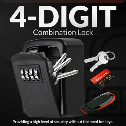 4 számjegyű kóddal ellátott kulcstartó doboz | LOCKBOX