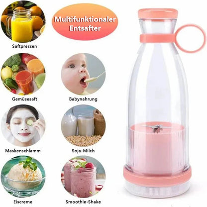 🍎 Hordozható gyümölcscentrifuga – Friss gyümölcslé bármikor, bárhol!