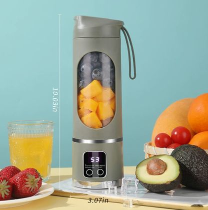 🥤 Nincs időd reggel gyümölcslevet készíteni? – 450 ml-es vezeték nélküli centrifuga-pohár!
