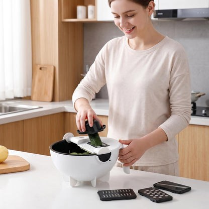 🔪 Unod a kézi szeletelés és spirálvágás fáradságos munkáját? – Ez az eszköz percek alatt végez!