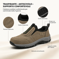 🎁Ultimo giorno per approfittare dello sconto del 50%! Non perdere l'occasione! ⏰ Allevia il dolore ai piedi e la fascite plantare: scarpe ortopediche impermeabili e antiscivolo.