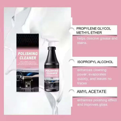 🚗 Tisztító- és ápoló spray autó utasteréhez – Hatékony tisztítás és védőréteg egy lépésben