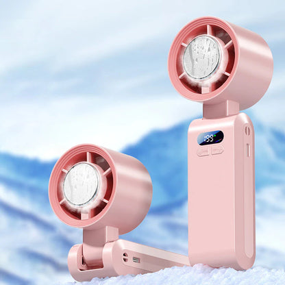 ❄️ Folyamatosan meleged van? – Hordozható permetezős ventilátor – 49% KEDVEZMÉNY!