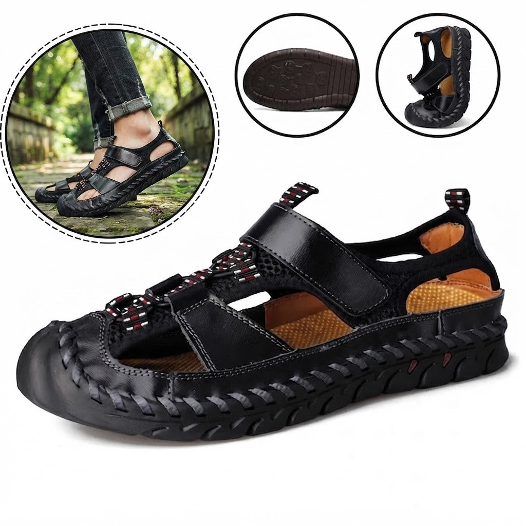 ⏰Ultimo giorno, sconto del 50%! Non perdete l'occasione: sandali ortopedici dal design ergonomico ✅️Ammortizzazione ✅️Calzature ortopediche salutari, progettate specificamente per gli uomini europei.