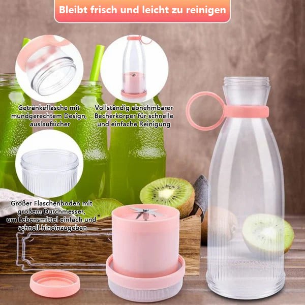 🍎 Hordozható gyümölcscentrifuga – Friss gyümölcslé bármikor, bárhol!