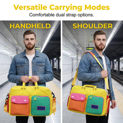 🎒 Nehezen férnek el a holmik egy hétvégi kiránduláshoz? – Ez a nagy űrtartalmú táska mindent magába szippant!
