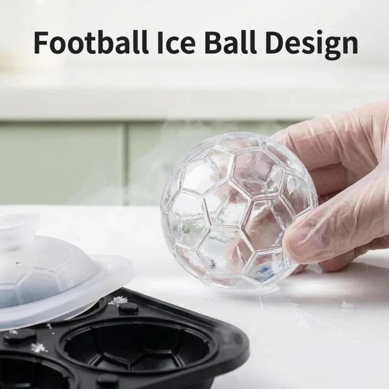 ⚽ A sima kockajég unalmas, gyorsan olvad? – Labda alakú szilikon jégkockaforma!