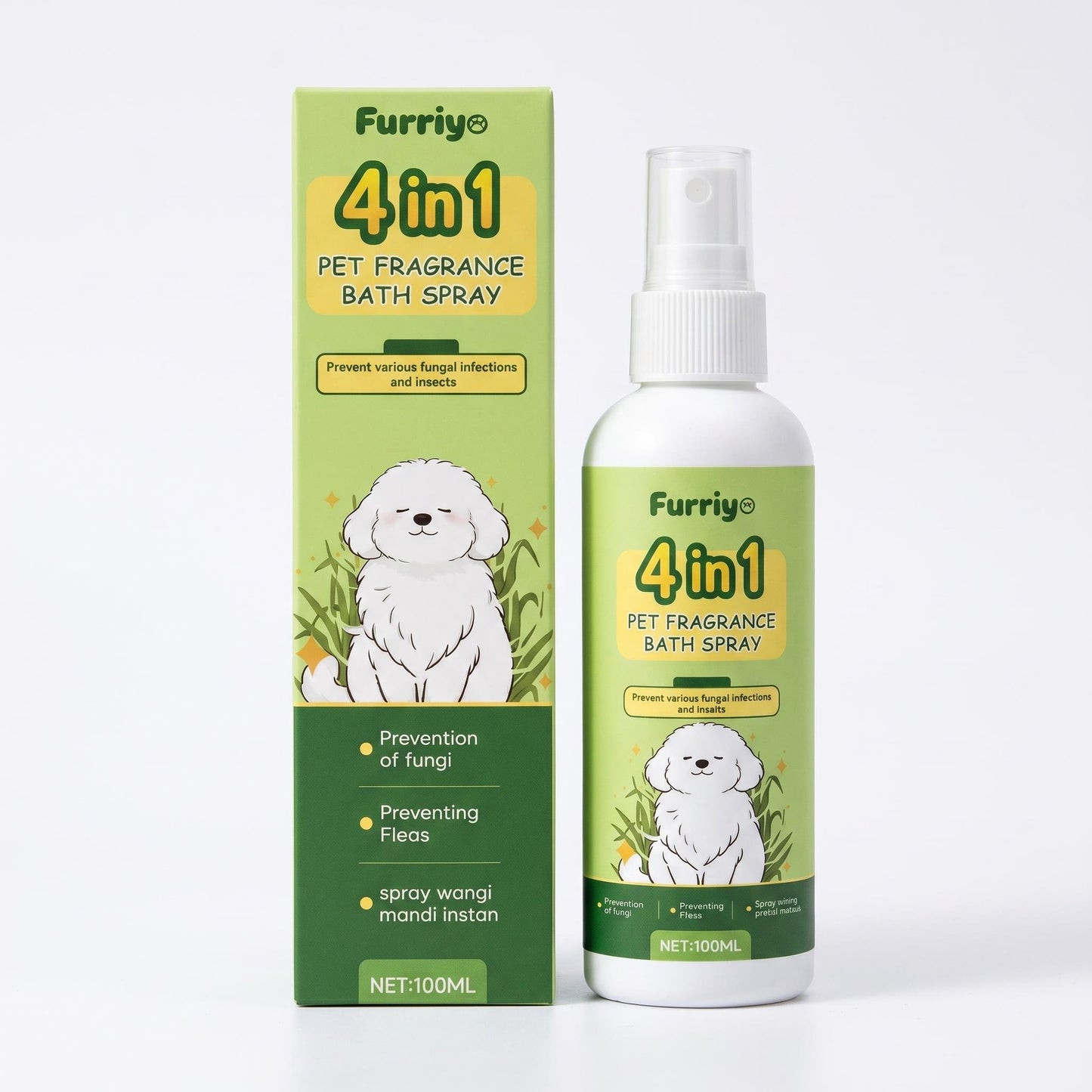🛁 A rendszeres fürdetés időigényes és macerás? – Ez a spray gyorsan és egyszerűen frissíti fel a kutya szőrét