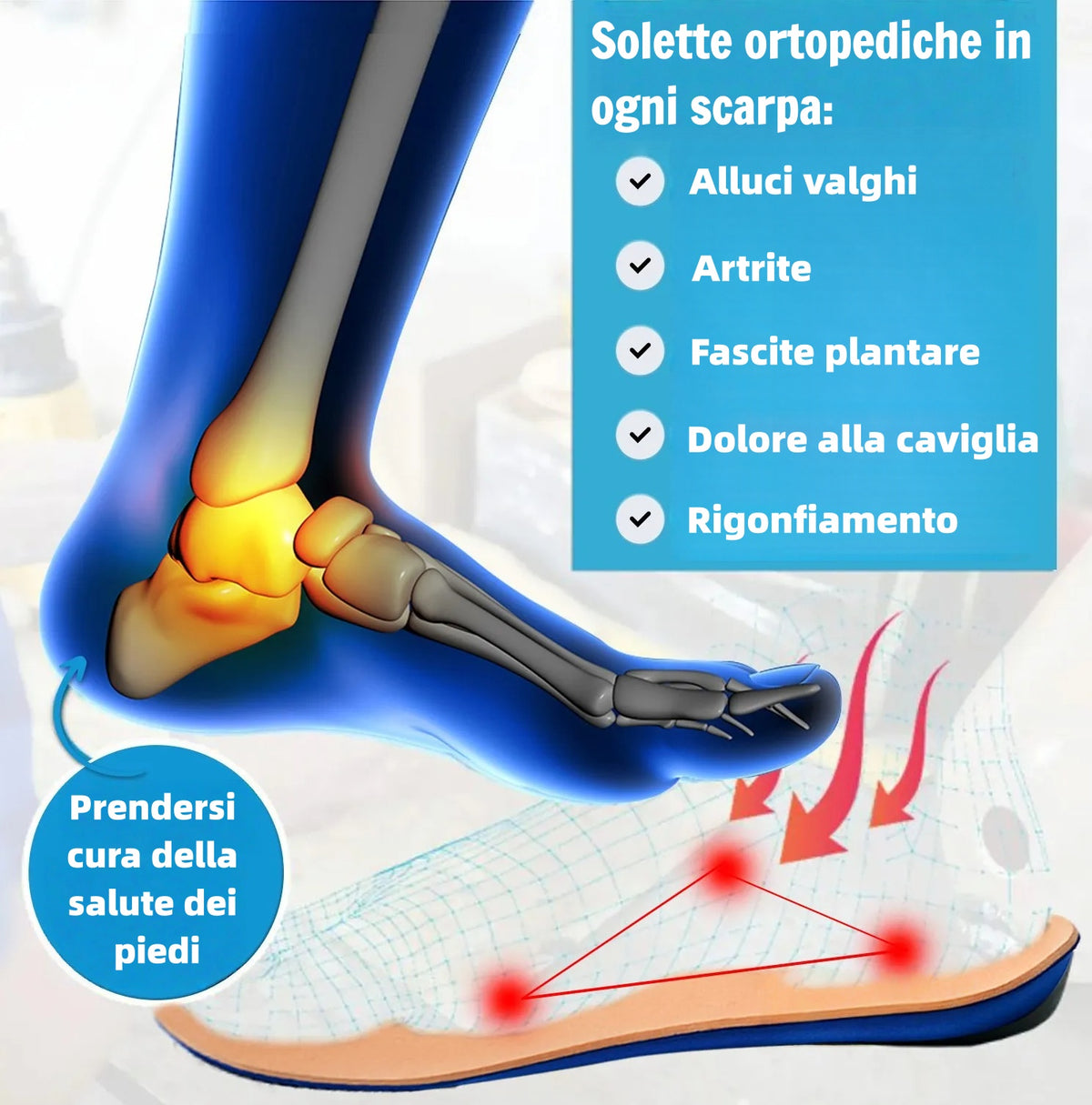 Scarpe da uomo🎁Ultimo giorno per approfittare dello sconto del 50%, non perdertelo! ⏰Realizzate in pelle di vitello australiana🐂Supporto per il piede - allevia il dolore ai piedi✅Impermeabili e antiscivolo, comode da indossare✅Eleganti e versatili.