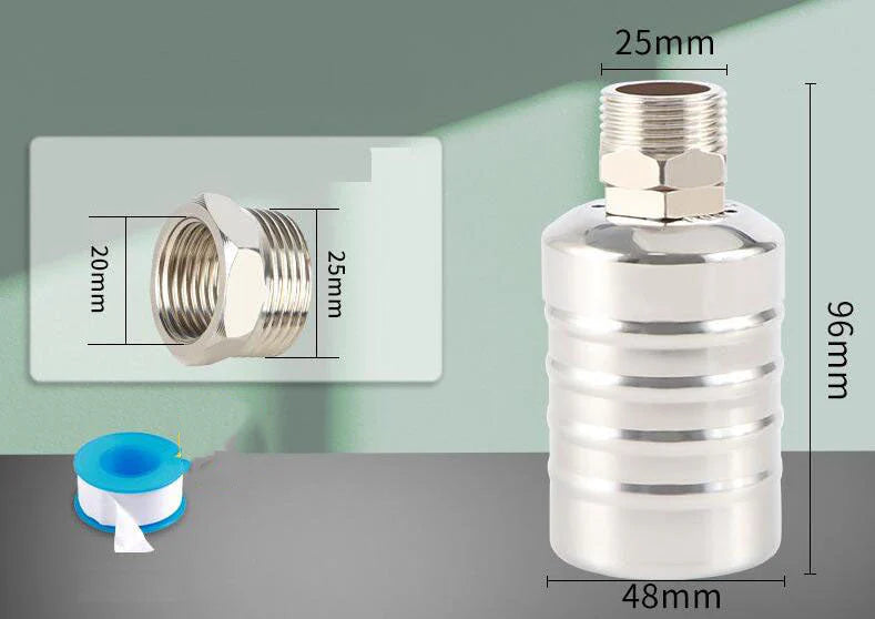 💧 A víztartályok túltöltése vagy vízhiány gyakori probléma? – Ez az úszószelep automatikusan szabályozza a vízszintet