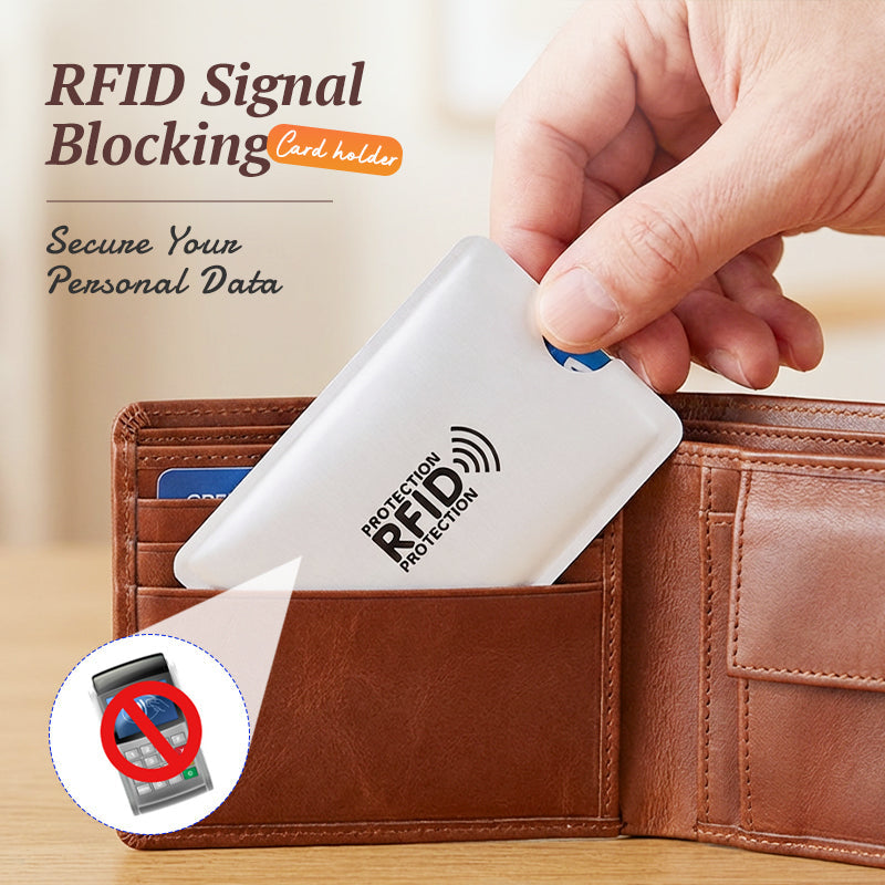 🛡️ RFID-blokkoló tok hitelkártyákhoz – Védje kártyáit az elektronikus adatlopástól!