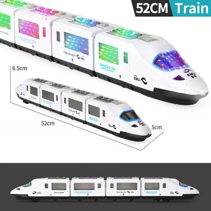 🚂Gyermeked unja a csendes, mozdulatlan játékokat? – Ez a zenélő vonat mozgással és fényekkel köti le!