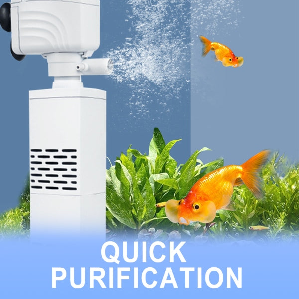 Csendes 3 az 1-ben akváriumszűrő, 650 L/h | AQUASOFT