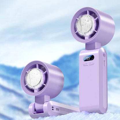 ❄️ Folyamatosan meleged van? – Hordozható permetezős ventilátor – 49% KEDVEZMÉNY!