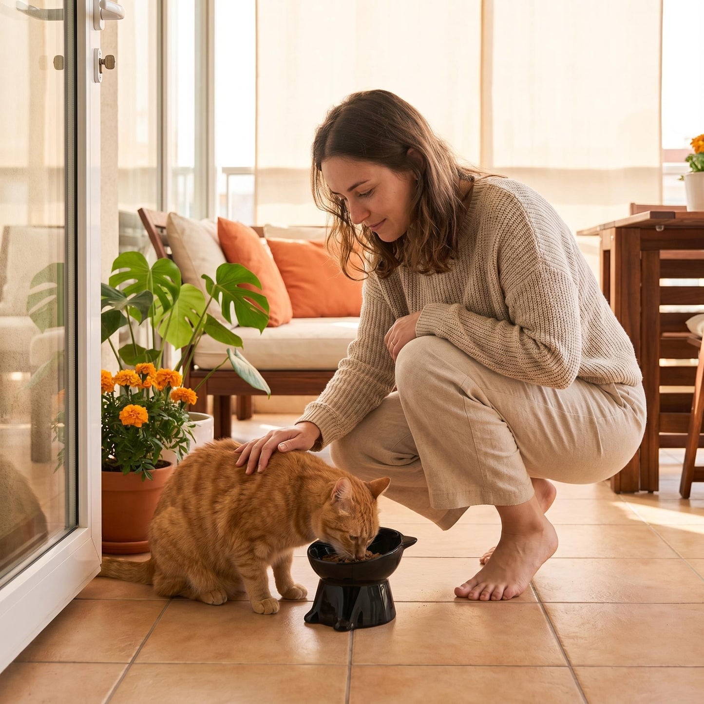 🥣 Könnyen tisztítható műanyag macskatál – Minden cicának!🐱