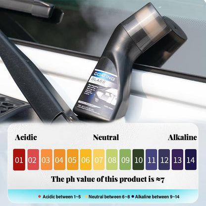 🚗Az ablaktörlő hagy foltot? – Mikromolekuláris bevonat, ami taszítja a vizet! 💧
