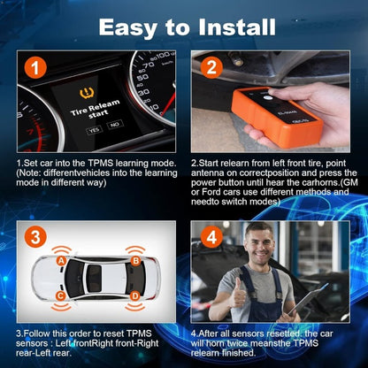 TPMS érzékelő visszaállító eszköz | VAXMOR