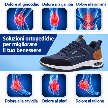🎁Ultimo giorno per approfittare dello sconto del 50%! Non perdere l'occasione! ⏰ Allevia il dolore ai piedi e la fascite plantare: scarpe ortopediche impermeabili e antiscivolo.