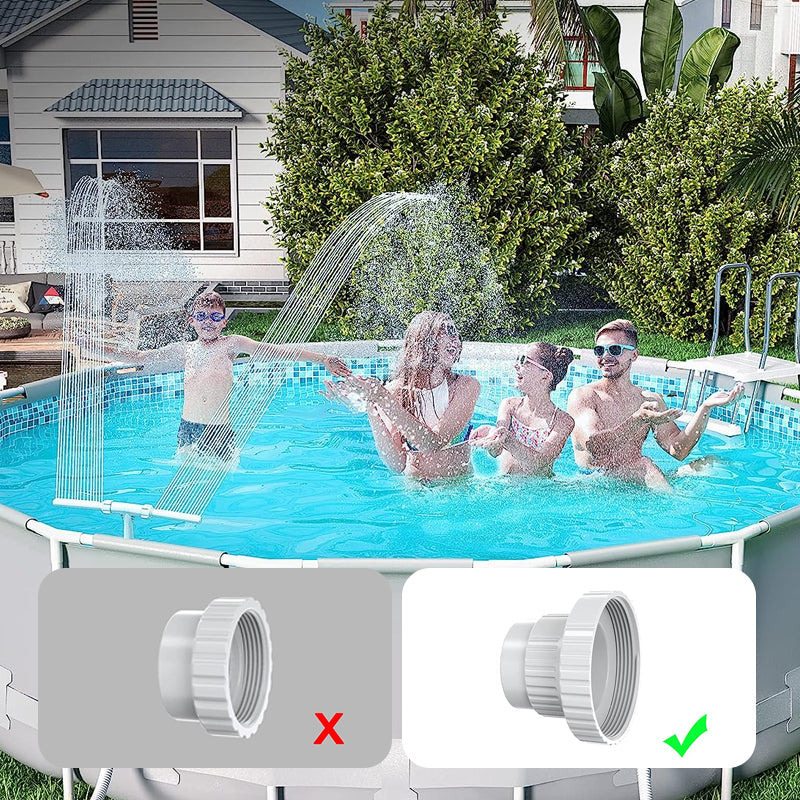💦 Unalmas a medencéd felülete? – Medencei szökőkút-szórófej, ami életre kelti!