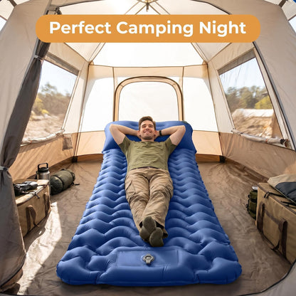 🏕️50% kedvezmény💤Kiváló minőségű felfújható matrac kültéri sátrakhoz