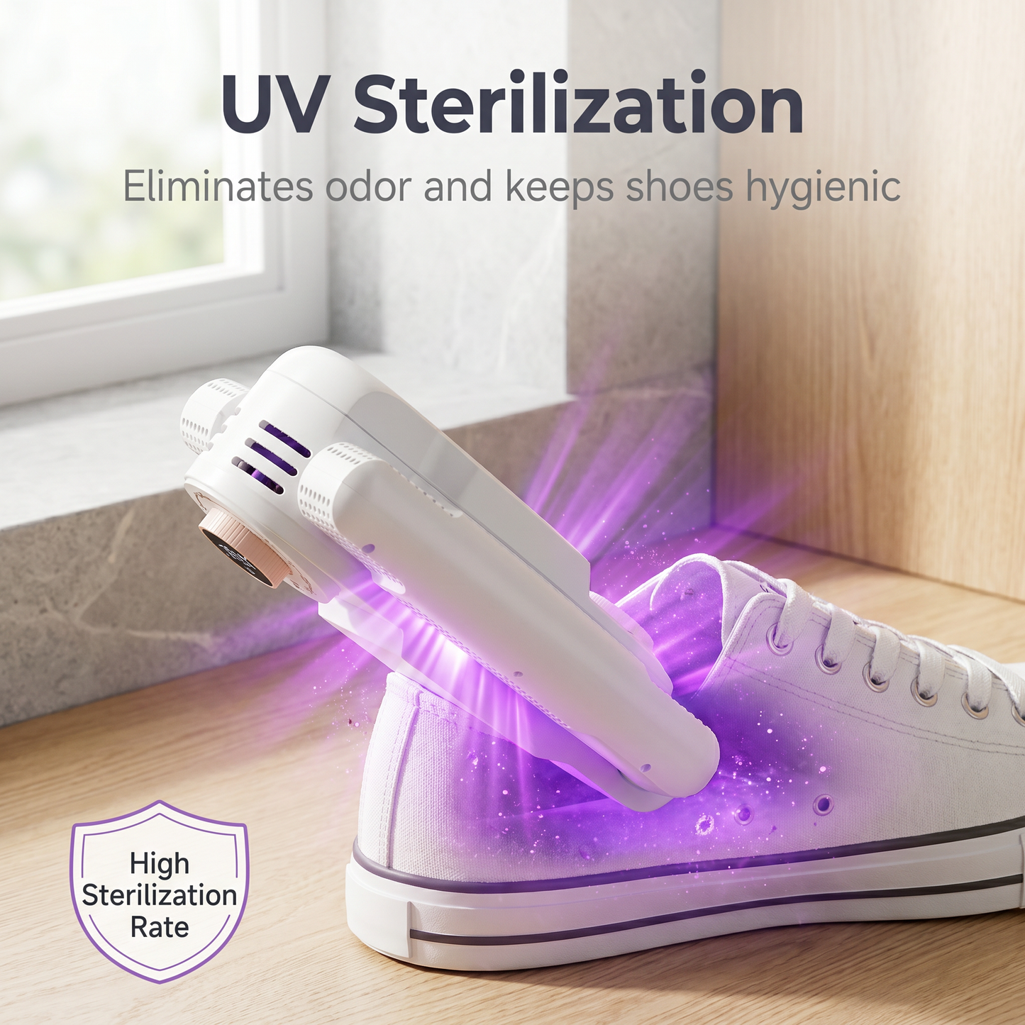🧦 A nedves, rossz szagú cipők kényelmetlenek? – Ez a készülék szárít és UV-fénnyel fertőtlenít is!