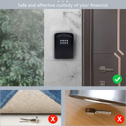 4 számjegyű kóddal ellátott kulcstartó doboz | LOCKBOX