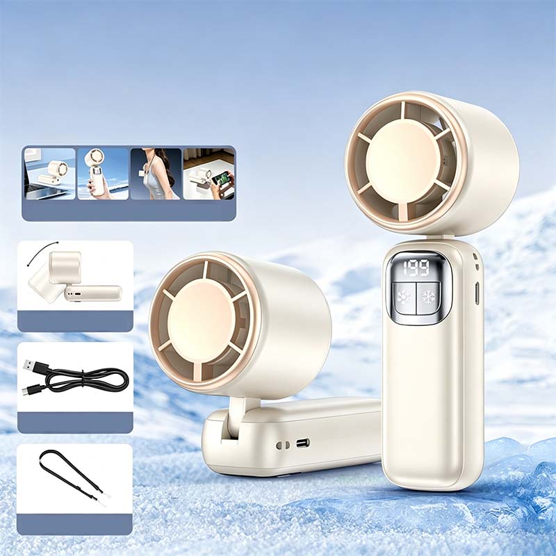 🥵 A hagyományos ventilátorok nem hűtenek eléggé? – Ez a félvezető technológiájú modell hatékonyabb hűtést biztosít!
