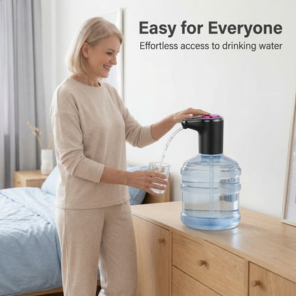 💧 Eleged van a nehéz vizespalackok emelgetéséből? – Automatikus vízszivattyú!