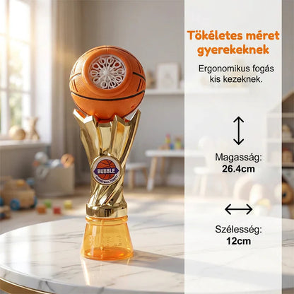 🎵 A gyerekek imádják a buborékokat, de a fújkálás hamar elfárasztja őket? – Ez a motoros buborékfúvó segíthet