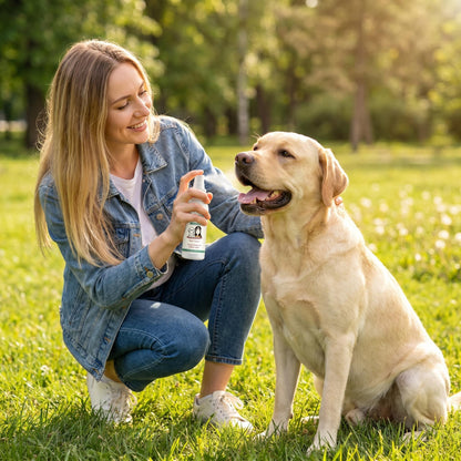 🦷 A kutyád vagy macskád lehelete kellemetlen, a fogkefe használata meg harc? – Ez a spray segíthet