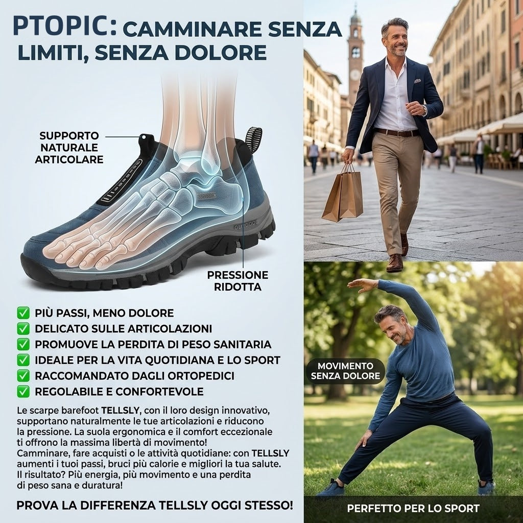 🎁Ultimo giorno per approfittare dello sconto del 50%! Non perdere l'occasione! ⏰ Allevia il dolore ai piedi e la fascite plantare: scarpe ortopediche impermeabili e antiscivolo.