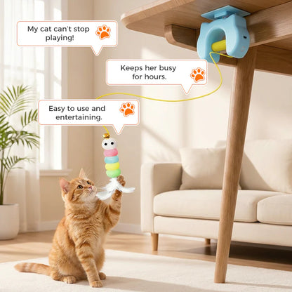 🐈 A cicád unatkozik, kaparja a bútort, te meg nem tudsz vele játszani egész nap? – Ez az automata játék segíthet
