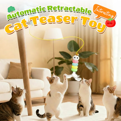 🐈 A cicád unatkozik, kaparja a bútort, te meg nem tudsz vele játszani egész nap? – Ez az automata játék segíthet
