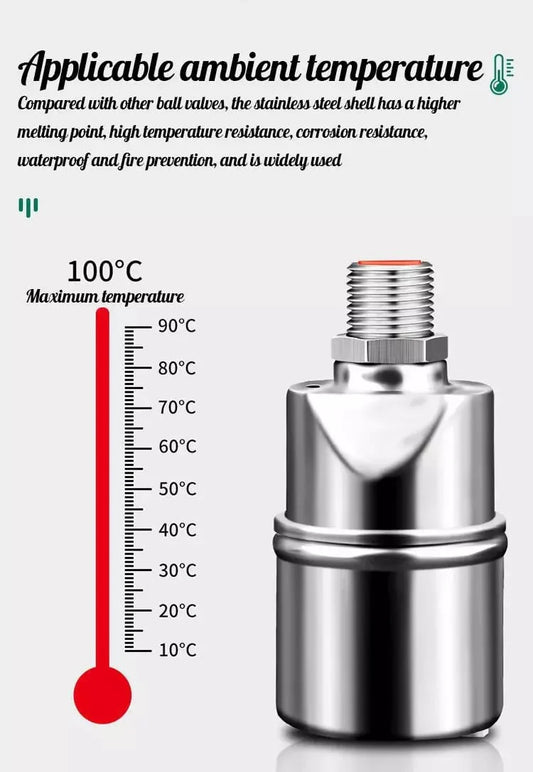 💧 A víztartályok túltöltése vagy vízhiány gyakori probléma? – Ez az úszószelep automatikusan szabályozza a vízszintet