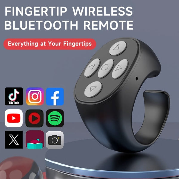 Bluetooth ujj-távirányító szelfikhez és médiavezérléshez | BELTRIX