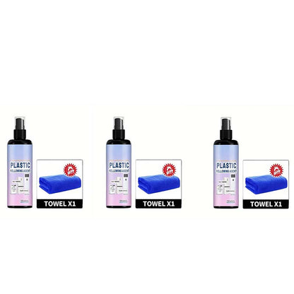 🟡 A régi műanyag tárgyak elvesztették eredeti színüket? – Ez a spray eltávolítja a sárgulást és visszaadja a tiszta megjelenést