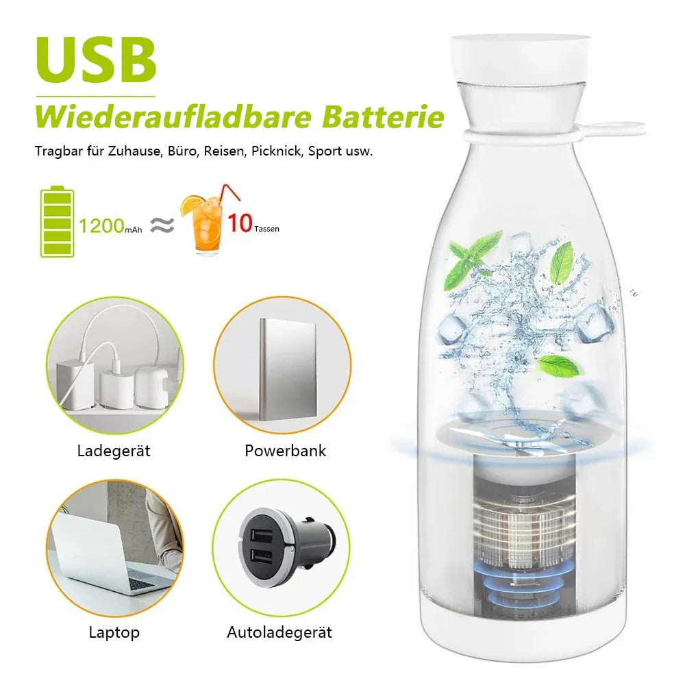 🍎 Hordozható gyümölcscentrifuga – Friss gyümölcslé bármikor, bárhol!