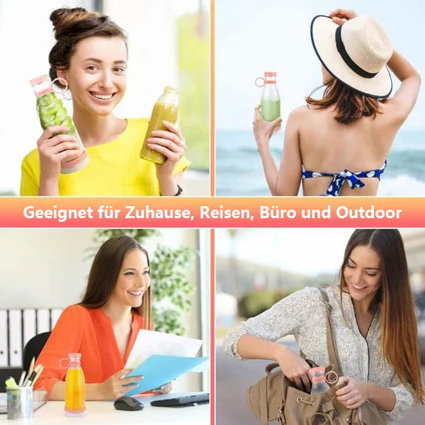 🍎 Hordozható gyümölcscentrifuga – Friss gyümölcslé bármikor, bárhol!