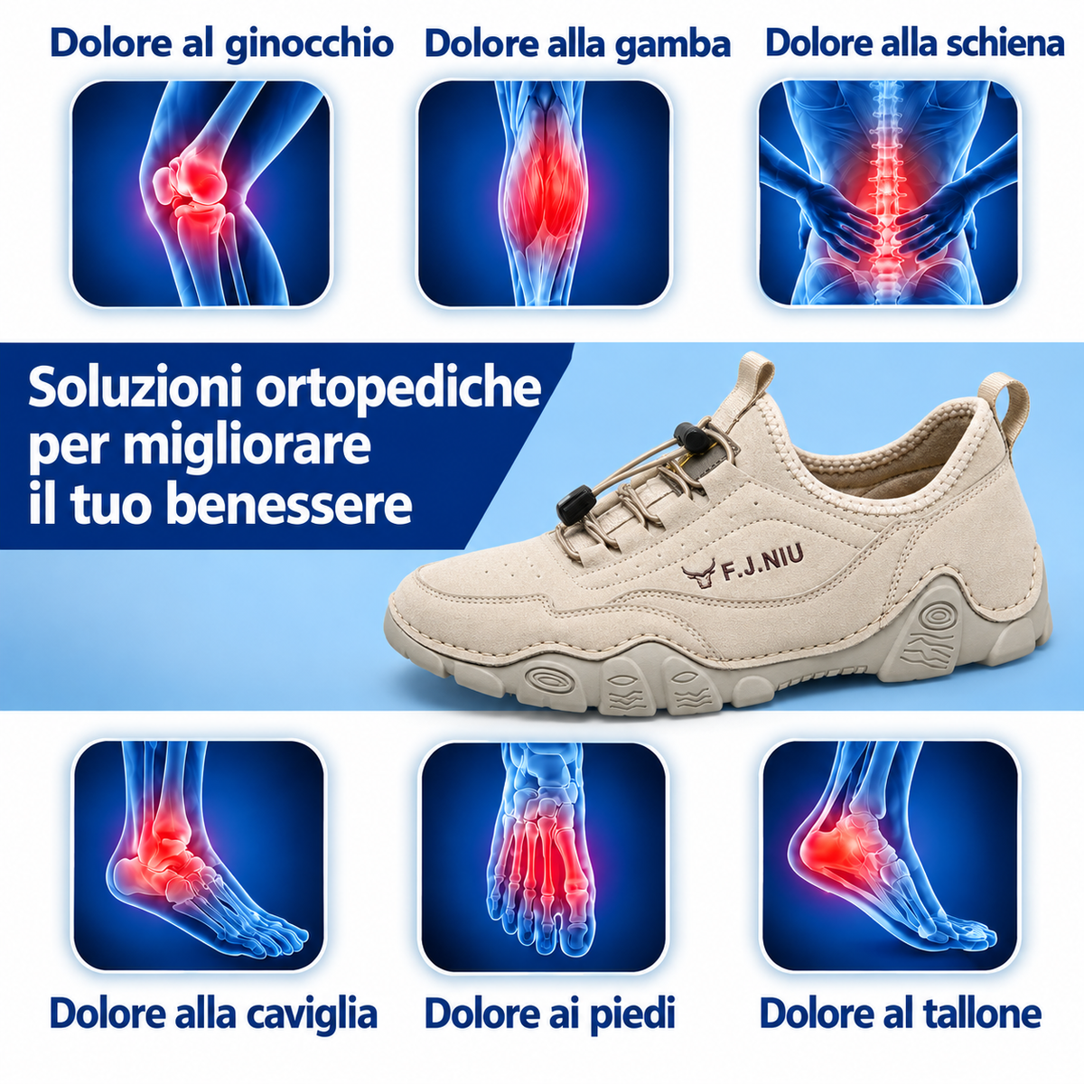 🎁Ultimo giorno per approfittare dello sconto del 70%, non perdertelo! ⏰Realizzate in pelle di vitello australiana🐂Supporto per il piede - allevia il dolore ai piedi✅Impermeabili e antiscivolo, comode da indossare✅Eleganti e versatili.