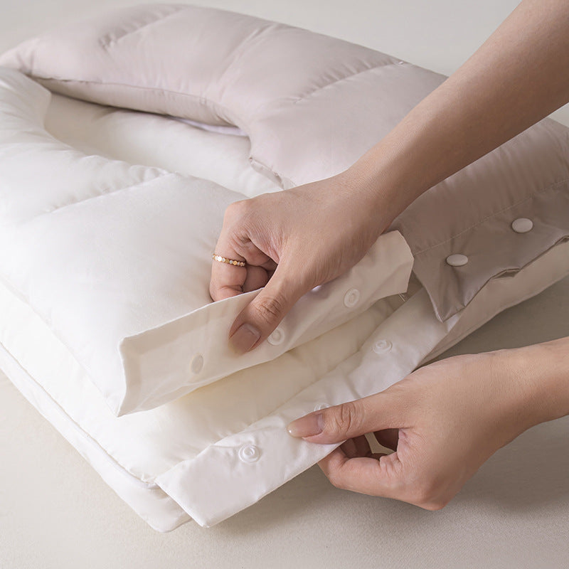 🛏️ A rossz alvópozíció miatt merev a nyaka reggelente? – Ez a kétzónás párna célzottan támogatja a fejet és a nyakat