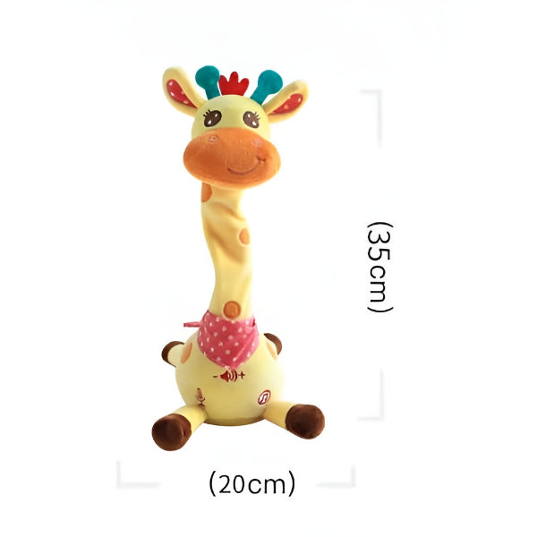 🦒 Gyermeked unja a csendes plüssjátékokat? – Ez a zsiráf mozog, táncol és hangokat ad, így aktív szórakozást nyújt a kicsiknek