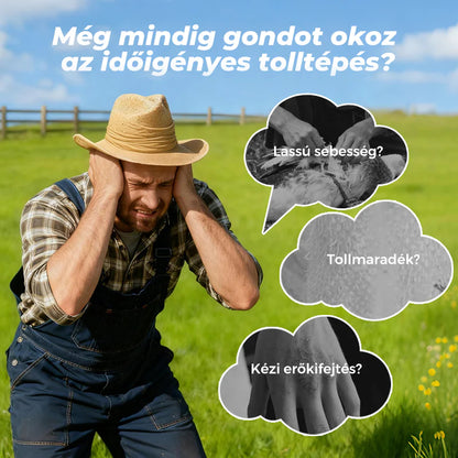 🐓 Elektromos baromfi tolltépő gép – Egyszerű tolltépés, idő- és energiamegtakarítás!