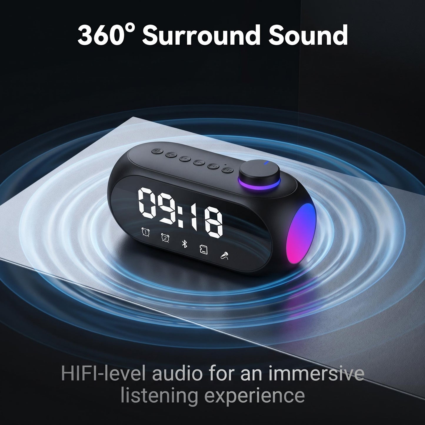 🎵 A telefon hangszórója nem elég erős a jó zeneélményhez? – Ez a mini hangszóró Bluetooth-on keresztül nagyobb és tisztább hangot biztosít!