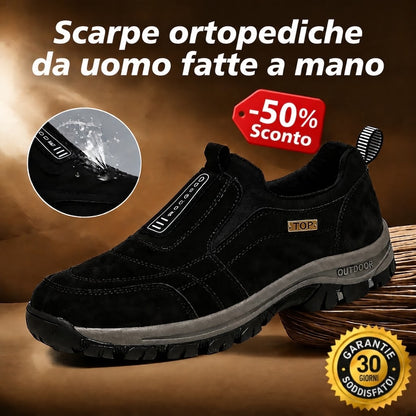 🎁Ultimo giorno per usufruire di uno sconto del 50%! Non perdere questa rara opportunità! ⏰Allevia il dolore al piede e la fascite✅Impermeabili e antiscivolo✅Adatto a tutte le stagioni✅Eleganti e versatili - Scarpe ortopediche in pelle