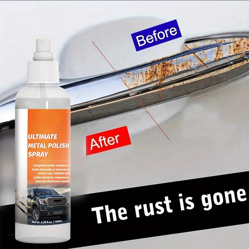 ✨ A króm, rozsdamentes acél felületek idővel megkopnak, foltosak lesznek? – Ez a fémápoló spray segíthet