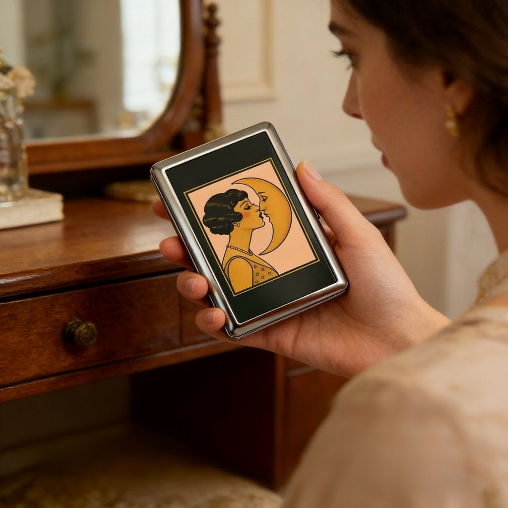 Retro Art Deco kártya- és pénztárca RFID-védelemmel | KELVEX