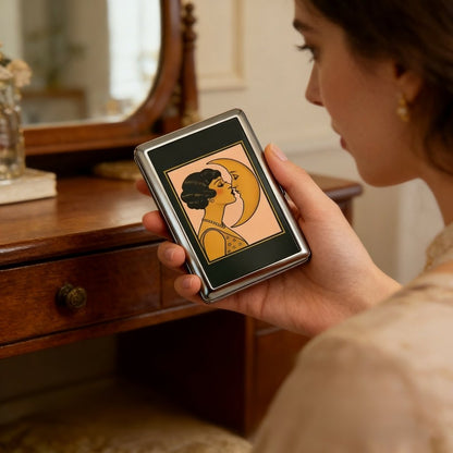 Retro Art Deco kártya- és pénztárca RFID-védelemmel | KELVEX